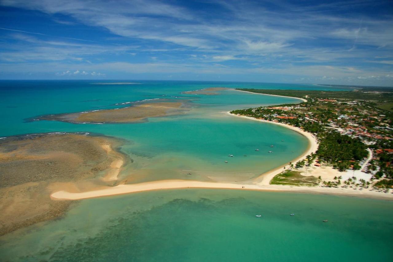 Promocao No Pedacinho Do Paraiso - Cond Praia Dos Corais - 200M Praias C Vermelha E Muta, Prox Cabana Dos Corais - Apto Terreo, 2 Quartos Com Ar-Condicionado, Area Gourmet Com Churrasqueira, Cozinha Completa, Wi-Fi 200 Mbps Lejlighed Porto Seguro Eksteriør billede
