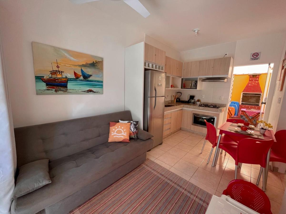 Promocao No Pedacinho Do Paraiso - Cond Praia Dos Corais - 200M Praias C Vermelha E Muta, Prox Cabana Dos Corais - Apto Terreo, 2 Quartos Com Ar-Condicionado, Area Gourmet Com Churrasqueira, Cozinha Completa, Wi-Fi 200 Mbps Lejlighed Porto Seguro Eksteriør billede