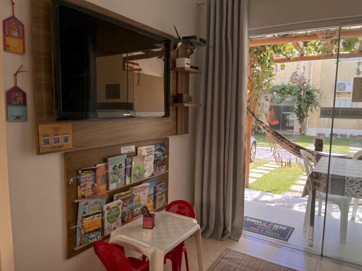 Promocao No Pedacinho Do Paraiso - Cond Praia Dos Corais - 200M Praias C Vermelha E Muta, Prox Cabana Dos Corais - Apto Terreo, 2 Quartos Com Ar-Condicionado, Area Gourmet Com Churrasqueira, Cozinha Completa, Wi-Fi 200 Mbps Lejlighed Porto Seguro Eksteriør billede