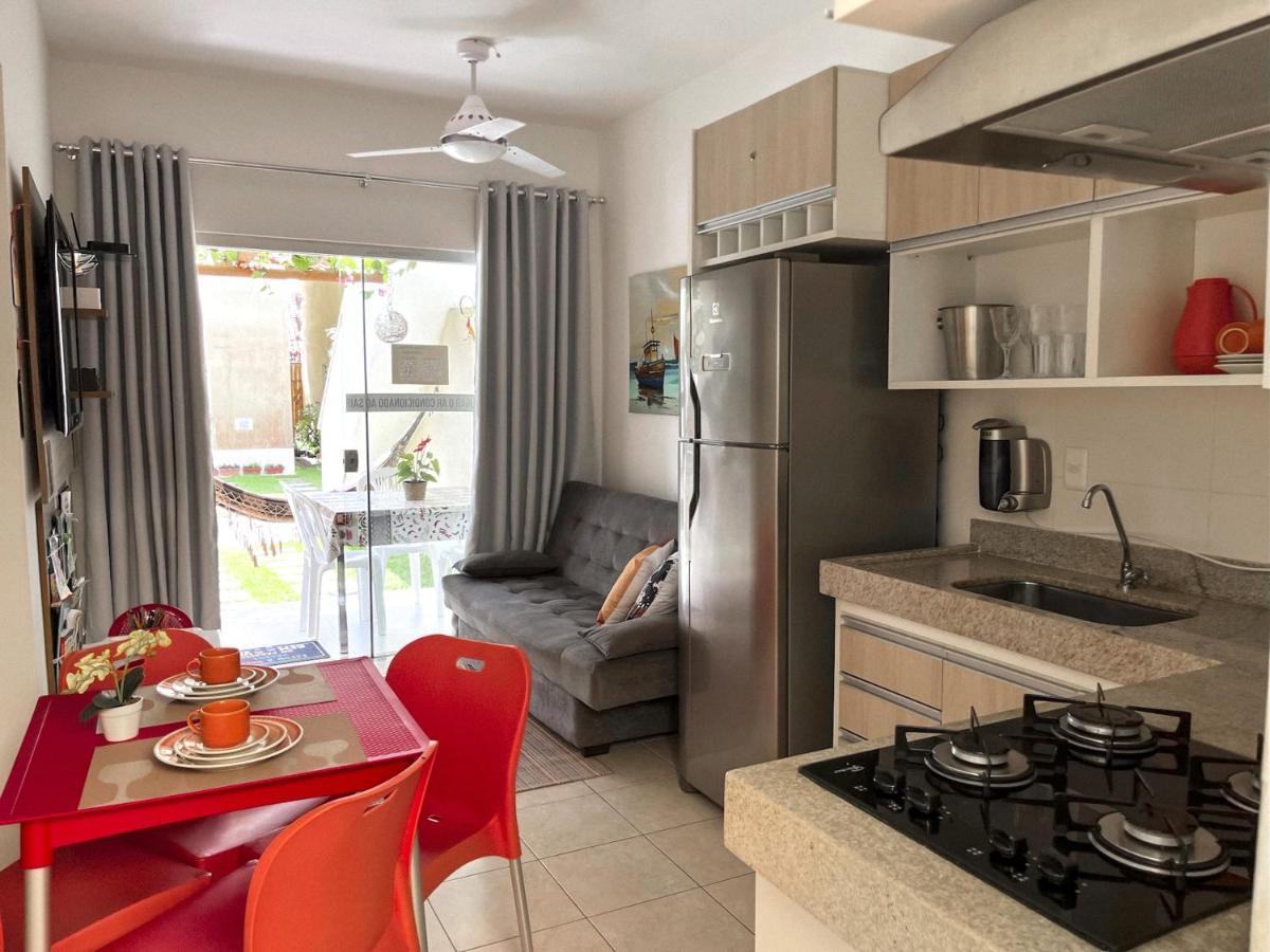 Promocao No Pedacinho Do Paraiso - Cond Praia Dos Corais - 200M Praias C Vermelha E Muta, Prox Cabana Dos Corais - Apto Terreo, 2 Quartos Com Ar-Condicionado, Area Gourmet Com Churrasqueira, Cozinha Completa, Wi-Fi 200 Mbps Lejlighed Porto Seguro Eksteriør billede
